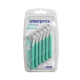 INTERPROX plus mikro zelena medzobna ščetka, 6 kosov