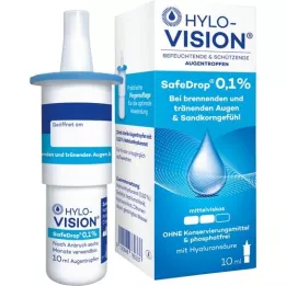 HYLO-VISION SafeDrop 0,1 % kapljice za oči, 10 ml