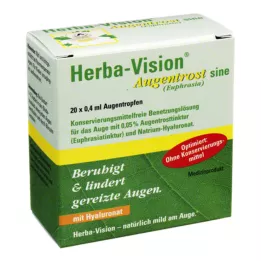 HERBA-VISION Eyebright sine kapljice za oči, 20X0,4 ml