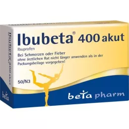 IBUBETA 400 akutnih filmsko obloženih tablet, 50 kosov