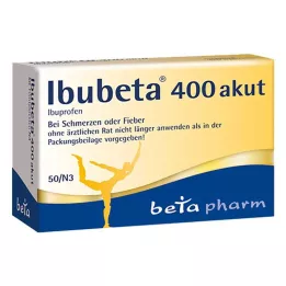 IBUBETA 400 akutnih filmsko obloženih tablet, 50 kosov