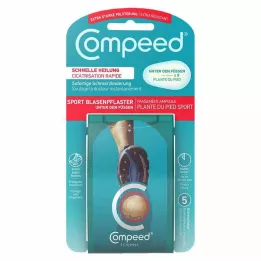 COMPEED Obliži za mehurje pod stopali, 5 kosov