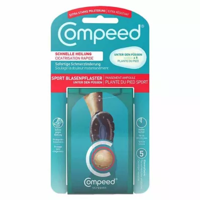 COMPEED Obliži za mehurje pod stopali, 5 kosov COMPEED Obliži za mehurje pod stopali, 5 kosov