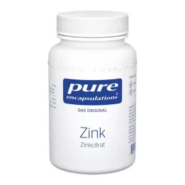 PURE ENCAPSULATIONS Cink Cink citrat kapsule, 180 kapsul