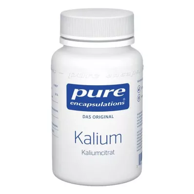 PURE ENCAPSULATIONS Kapsule kalijevega citrata, 90 kapsul