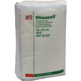 VLIWAZELL Vpojne blazinice nesterilne 15x25 cm, 25 kosov