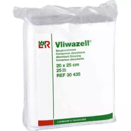 VLIWAZELL Vpojne blazinice nesterilne 20x25 cm, 25 kosov