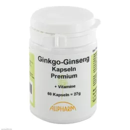 GINKGO+GINSENG Premium kapsule, 60 kapsul