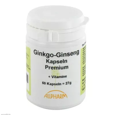 GINKGO+GINSENG Premium kapsule, 60 kapsul