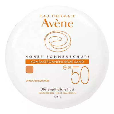 AVENE Kompaktna krema za sončenje SPF 50 peska, 10 g