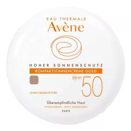 AVENE Kompaktna krema za sončenje SPF 50 zlatih, 10 g