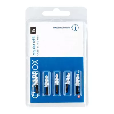 CURAPROX CPS 15 interdentalnih šob 1,8-5 mm, 5 kosov
