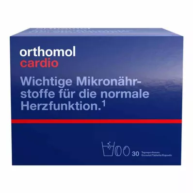 ORTHOMOL Cardio granule/kapsule/tablete, kombinirano pakiranje, 1 kos ORTHOMOL Cardio granule/kapsule/tablete, kombinirano pakiranje, 1 kos
