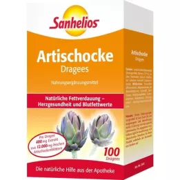 SANHELIOS Artičoke obložene tablete, 100 kapsul