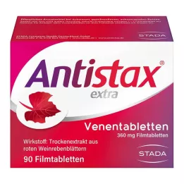 ANTISTAX dodatne žilne tablete, 90 kosov