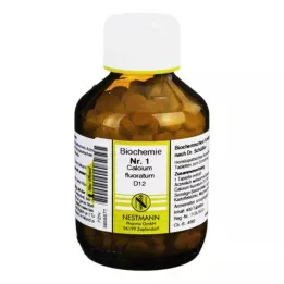 BIOCHEMIE 1 Calcium fluoratum D 12 tablet, 400 kosov