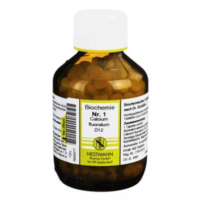 BIOCHEMIE 1 Calcium fluoratum D 12 tablet, 400 kosov