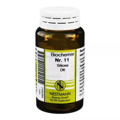 BIOCHEMIE 11 Silicea D 6 tablet, 100 kapsul
