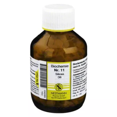 BIOCHEMIE 11 Silicea D 6 tablet, 400 kapsul
