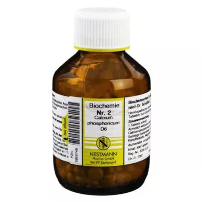 BIOCHEMIE 2 Kalcijev fosfor D 6 tablet, 400 kapsul