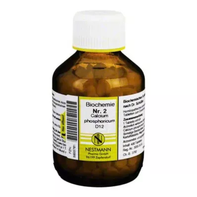 BIOCHEMIE 2 Kalcijev fosfor D 12 tablet, 400 kapsul
