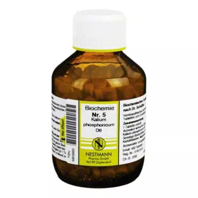 BIOCHEMIE 5 Kalijev fosfor D 6 tablet, 400 kapsul