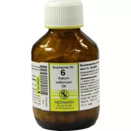 BIOCHEMIE 6 Potassium sulphuricum D 6 tablet, 400 kapsul