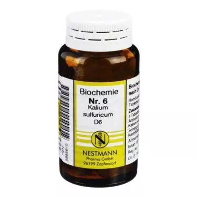 BIOCHEMIE 6 Potassium sulphuricum D 6 tablet, 100 kosov BIOCHEMIE 6 Potassium sulphuricum D 6 tablet, 100 kosov