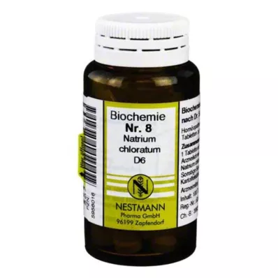BIOCHEMIE 8 Natrijev kloratum D 6 tablete, 100 kosov BIOCHEMIE 8 Natrijev kloratum D 6 tablete, 100 kosov
