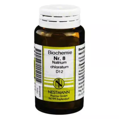 BIOCHEMIE 8 Natrijev kloratum D 12 tablet, 100 kosov BIOCHEMIE 8 Natrijev kloratum D 12 tablet, 100 kosov