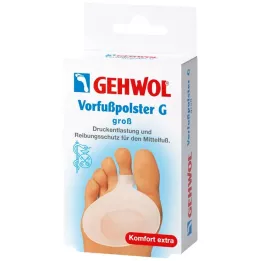 GEHWOL Podloga za sprednji del noge G velika, 2 kosa