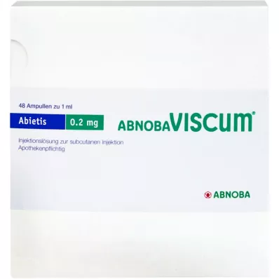 ABNOBAVISCUM Ampule Abietis 0,2 mg, 48 kosov