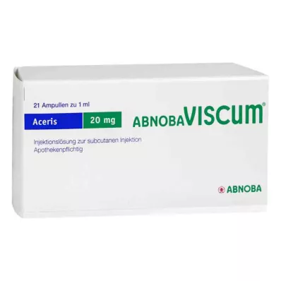 Abnobaviscum Aceris 20 mg ampule (21 kos)