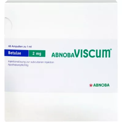 ABNOBAVISCUM Ampule Betulae 2 mg, 48 kosov