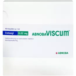ABNOBAVISCUM Crataegi 0,02 mg ampule, 48 kosov