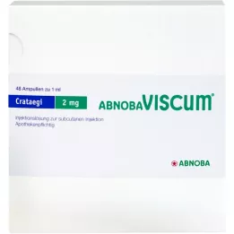 ABNOBAVISCUM Crataegi 2 mg ampule, 48 kosov