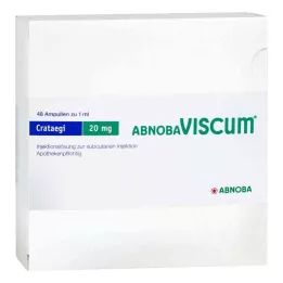 ABNOBAVISCUM Crataegi 20 mg ampule, 48 kosov