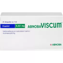 ABNOBAVISCUM Ampule Fraxini 0,02 mg, 21 kosov