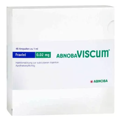 ABNOBAVISCUM Ampule Fraxini 0,02 mg, 48 kosov