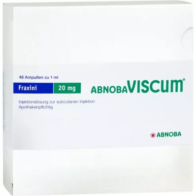 ABNOBAVISCUM Ampule Fraxini 20 mg, 48 kosov