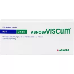 ABNOBAVISCUM Mali 20 mg ampule, 8 kosov