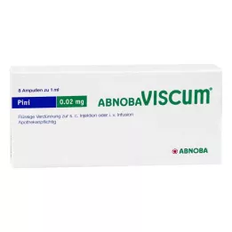 ABNOBAVISCUM Ampule Pini 0,02 mg, 8 kosov