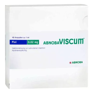 Abnobaviscum Pini 0,02 mg ampule (48 kosov)
