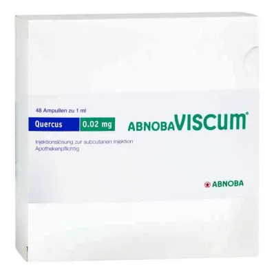 Abnobaviscum Quercus 0,02 mg ampule (48 kosov) Abnobaviscum Quercus 0,02 mg ampule (48 kosov)