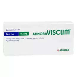 ABNOBAVISCUM Quercus 0,2 mg ampule, 8 kosov