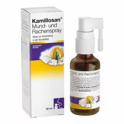 KAMILLOSAN Pršilo za usta in grlo, 30 ml KAMILLOSAN Pršilo za usta in grlo, 30 ml