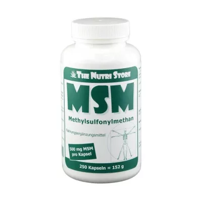 MSM Kapsule 500 mg metilsulfonilmetana, 250 kosov MSM Kapsule 500 mg metilsulfonilmetana, 250 kosov