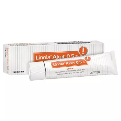 LINOLA akutna 0,5-odstotna krema, 15 g