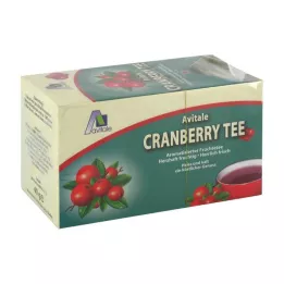 CRANBERRY TEE Filtrirna vrečka, 20 kosov