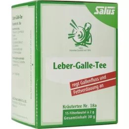 LEBER GALLE-Tea Herbal Tea No. 18a Salus Filter Tissue, 15 kosov